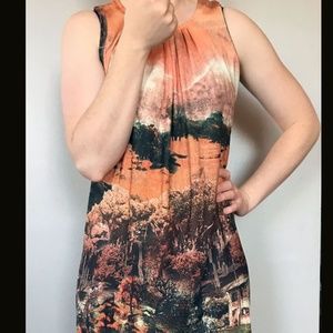 Superstition Sunset Tunic Dress | Size XL